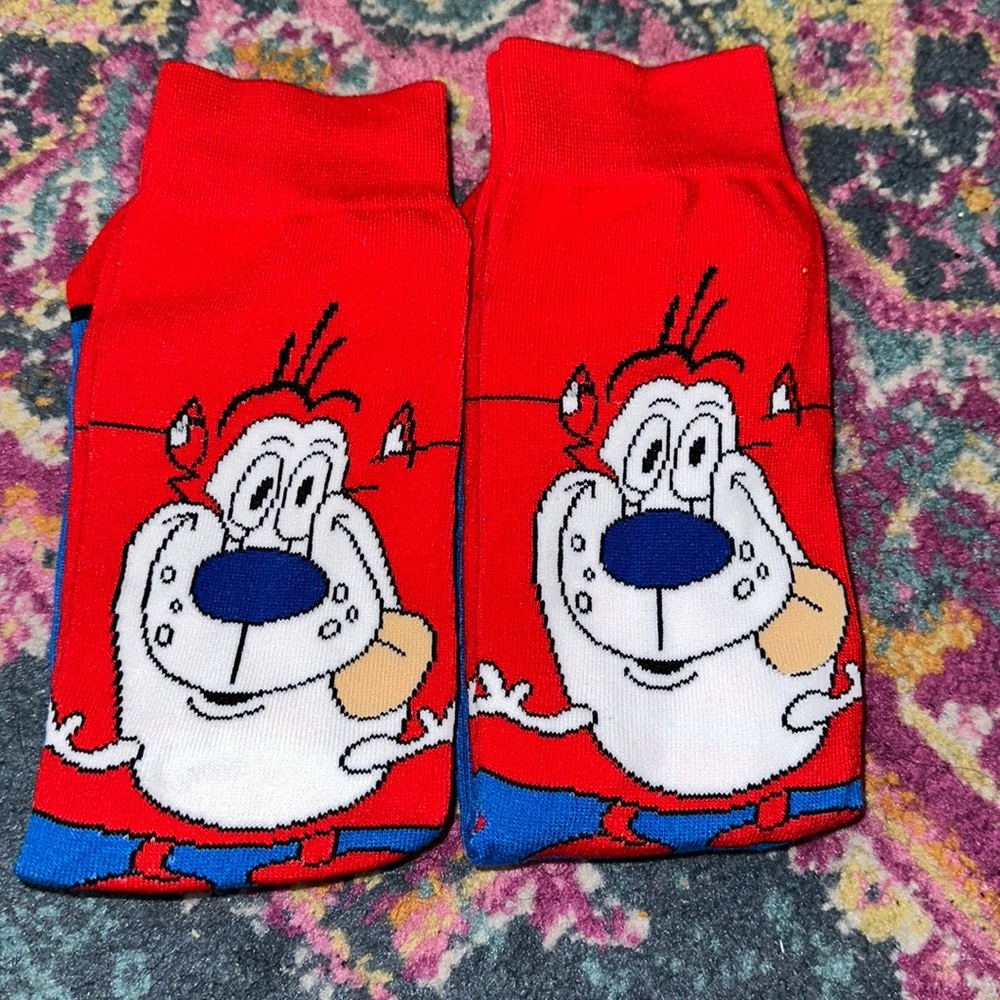 2 Cartoon Character Socks